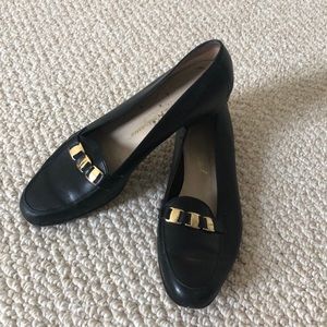 Salvatore Ferragamo Black Loafers